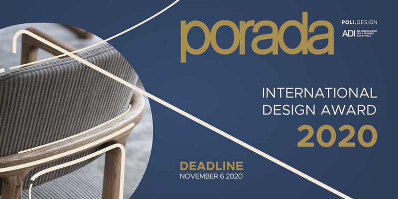 Porada International Design Award 2020. El reto: diseñar una silla