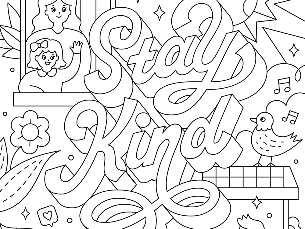 mareado Mata Comparación Adobe Coloring Book: las ilustraciones para colorear de descargas gratuita  de Adobe | Experimenta