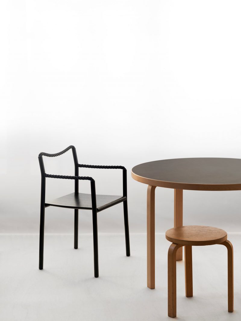 Rope, la silla encordada de Ronan & Erwan Bouroullec para Artek