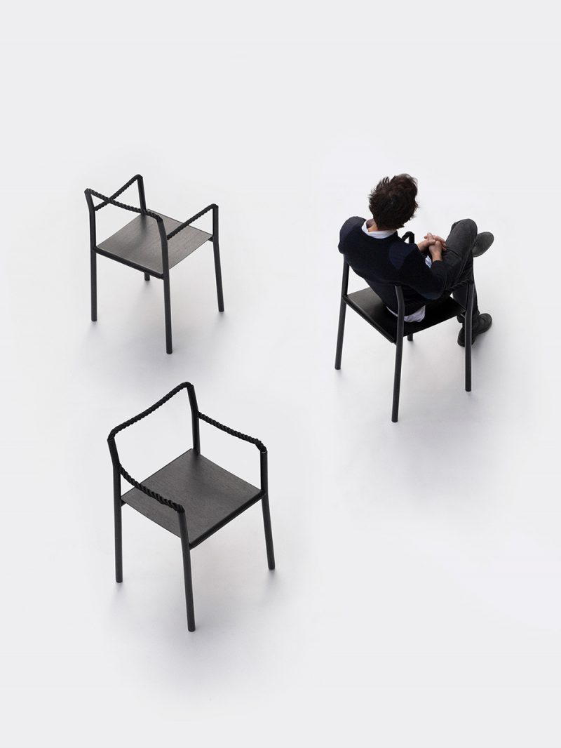 Rope, la silla encordada de Ronan & Erwan Bouroullec para Artek