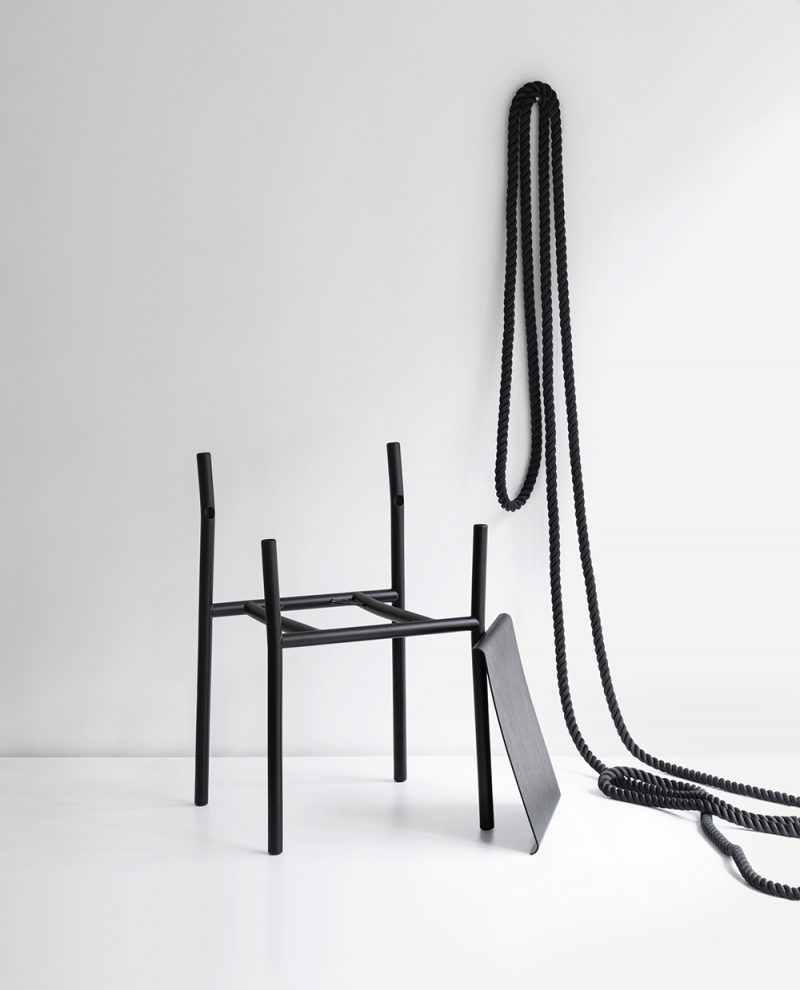 Rope, la silla encordada de Ronan & Erwan Bouroullec para Artek