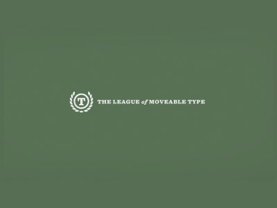 The League of Movable Type, la primera fundición tipográfica open-source del mundo
