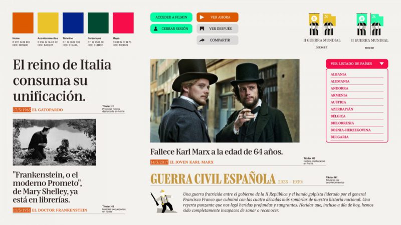 Toormix diseña el nuevo espacio de The Filmin. Web Design en clave periodística