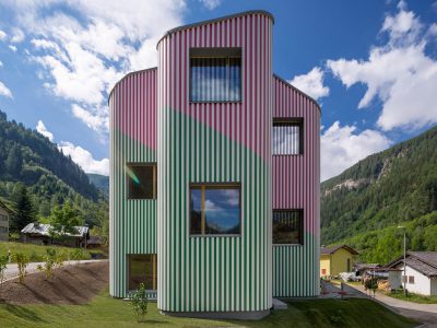 Swiss House Rossa, la vivienda escultórica de Davide Macullo