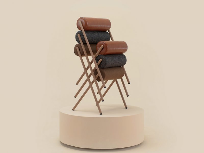 Roll: la escultora y atrevida silla que Mut ha diseñado para Sancal