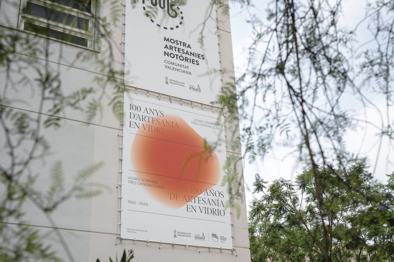 Exposición 100 años de artesanía en vidrio. Vidrio Sorribes, tres generaciones. 1920-2020