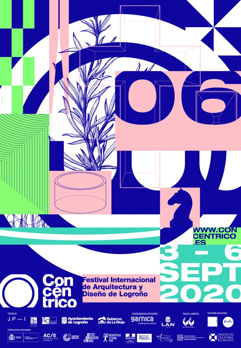 La sexta edición de Concéntrico ya está aquí. El festival de Arquitectura y Diseño de Logroño