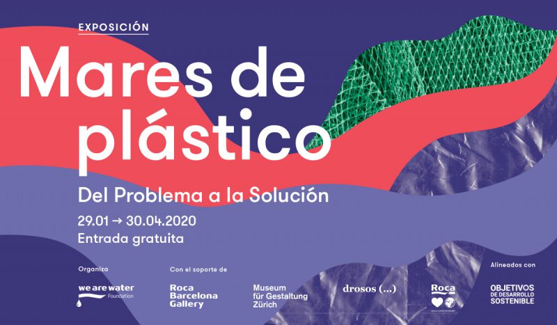 Mares de plástico en el Roca Barcelona Gallery. Una exposición creada por el Museo de Diseño de Zurich