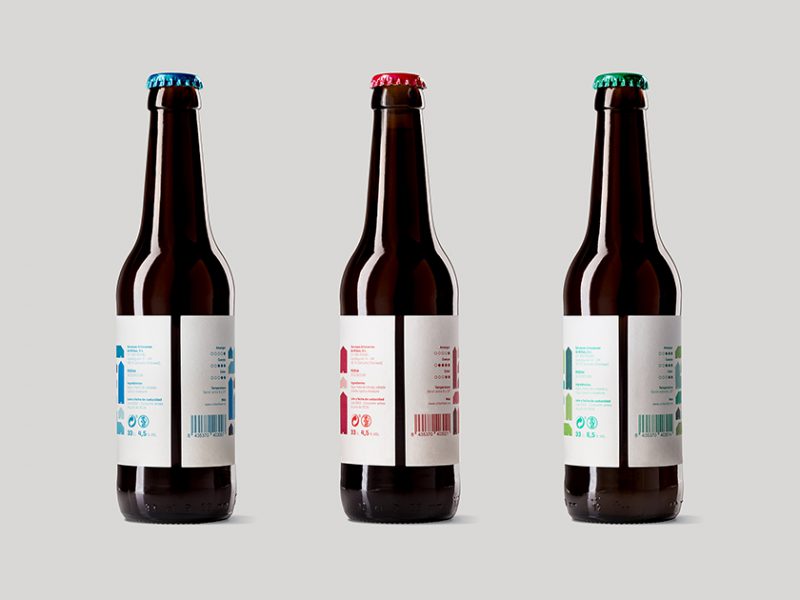 La caja de tipos desarrolla el branding y el packaging de Urbanbeer