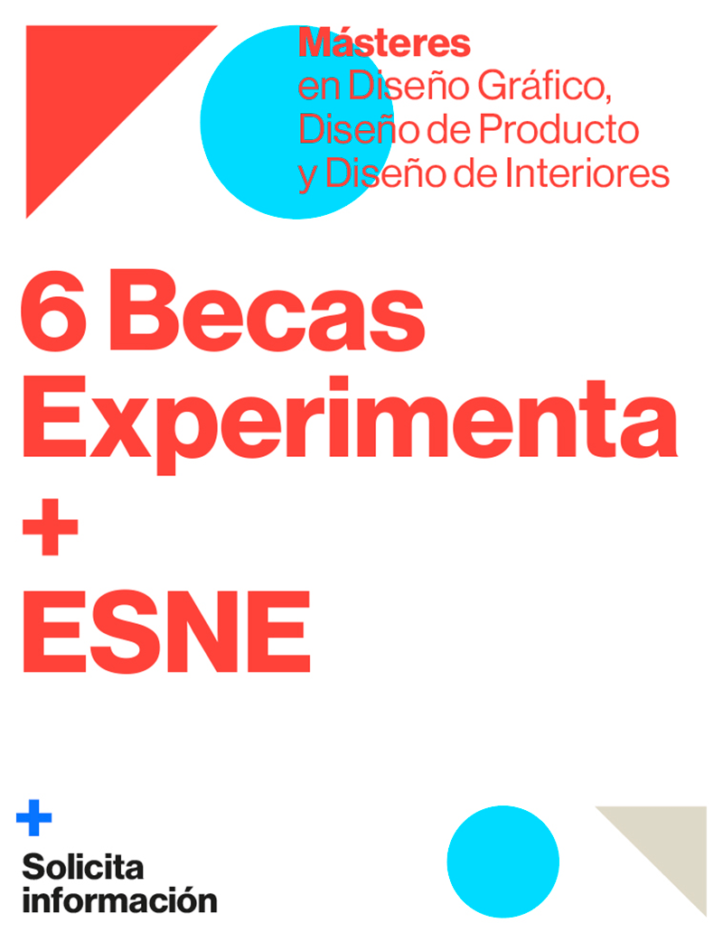 Llegan las Becas Experimenta + ESNE: Producto, Gráfica e Interiorismo