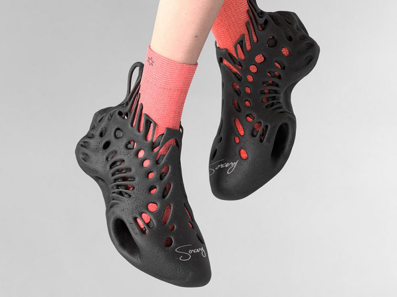Diseño de calzado 3D: las disruptoras propuestas de Zixiong Wei