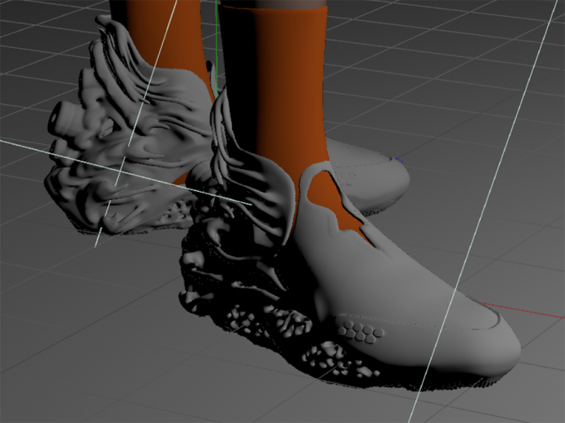 Diseño de calzado 3D: las disruptoras propuestas de Zixiong Wei