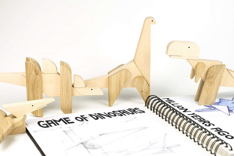 Game of Dinosaurs: los juguetes didácticos de ESNAF