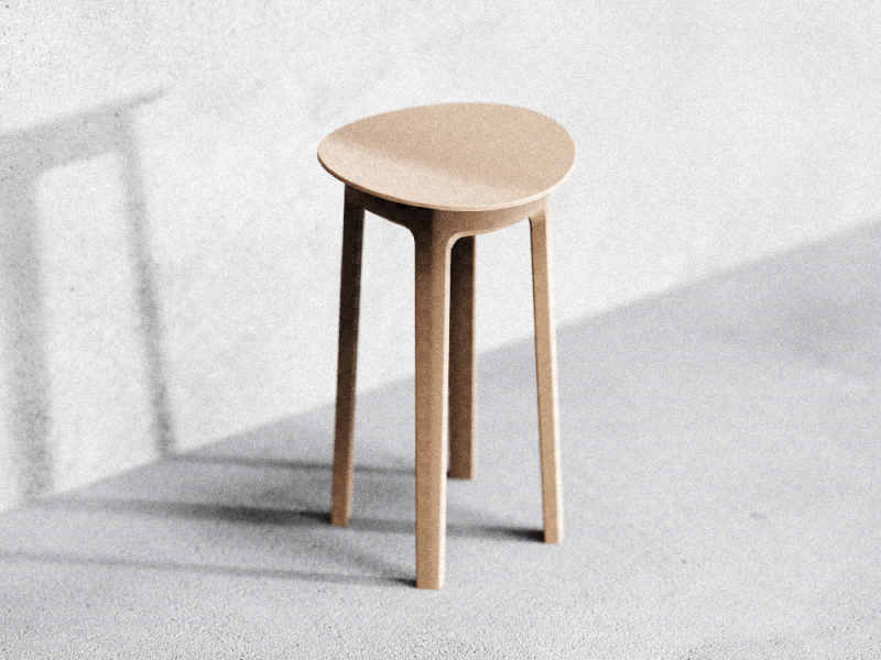 La colección de taburetes de Oliver Perretta inspirada en las sillas Odger de Ikea