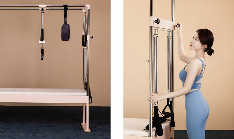 .fonv, equipamiento para pilates de S2victor. Ejercicios de diseño