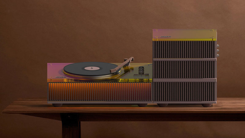 Old Future, el tocadiscos arquitectónico de Keonwoo Lee