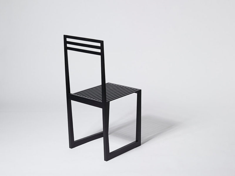 Peter Otto Vosding explora los limtes del minimalismo con su silla Mμ