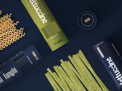 Diseño ucraniano, pasta italiana: packaging de Volodymyr Shyika y Karina Shyika