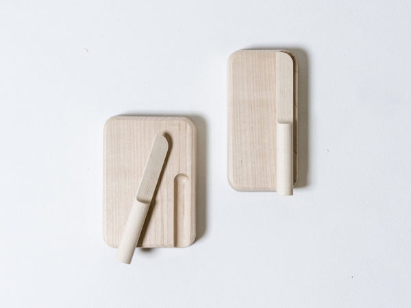 Butter Dish & Butter Knife, los utensilios de cocina de Studio Gorm