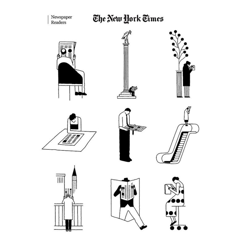 Categoría General (nacional e internacional): Colecciones del The New York Times, de Pablo Amargo