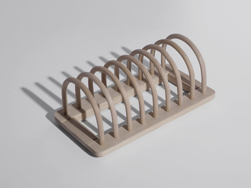 Dish Rack, el escurridor de platos de Studio Tolvanen