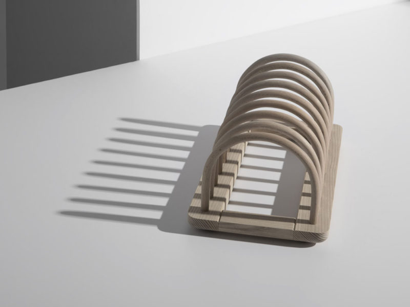 Dish Rack, el escurridor de platos de Studio Tolvanen