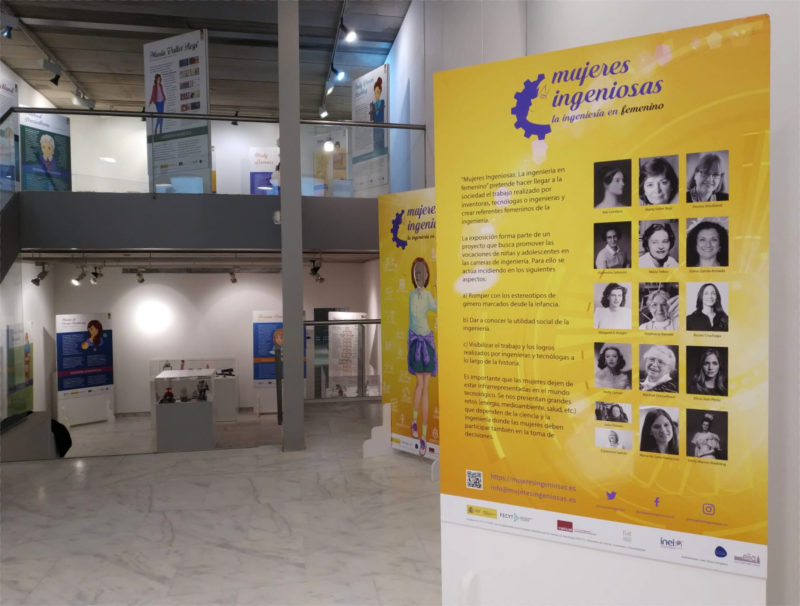 Exposición Mujeres Ingeniosas en el Ateneo de Madrid