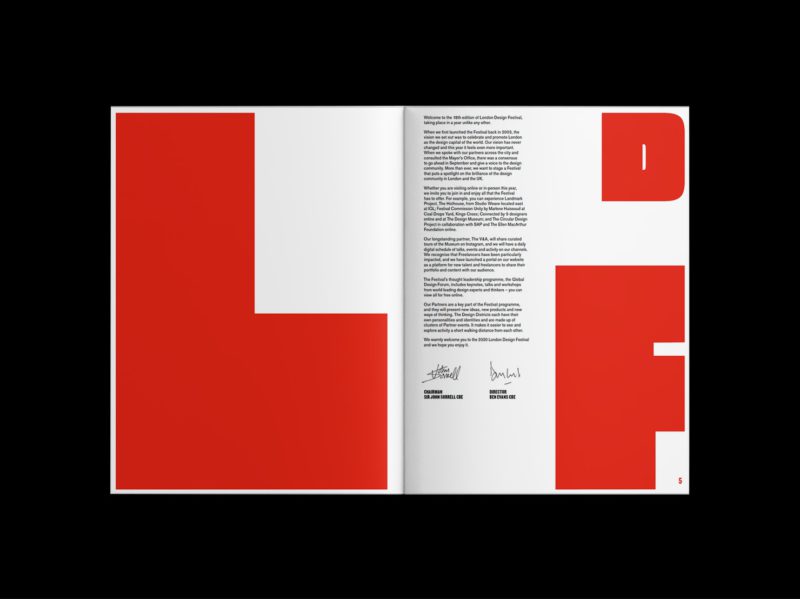 Pentagram diseña la identidad del London Design Festival