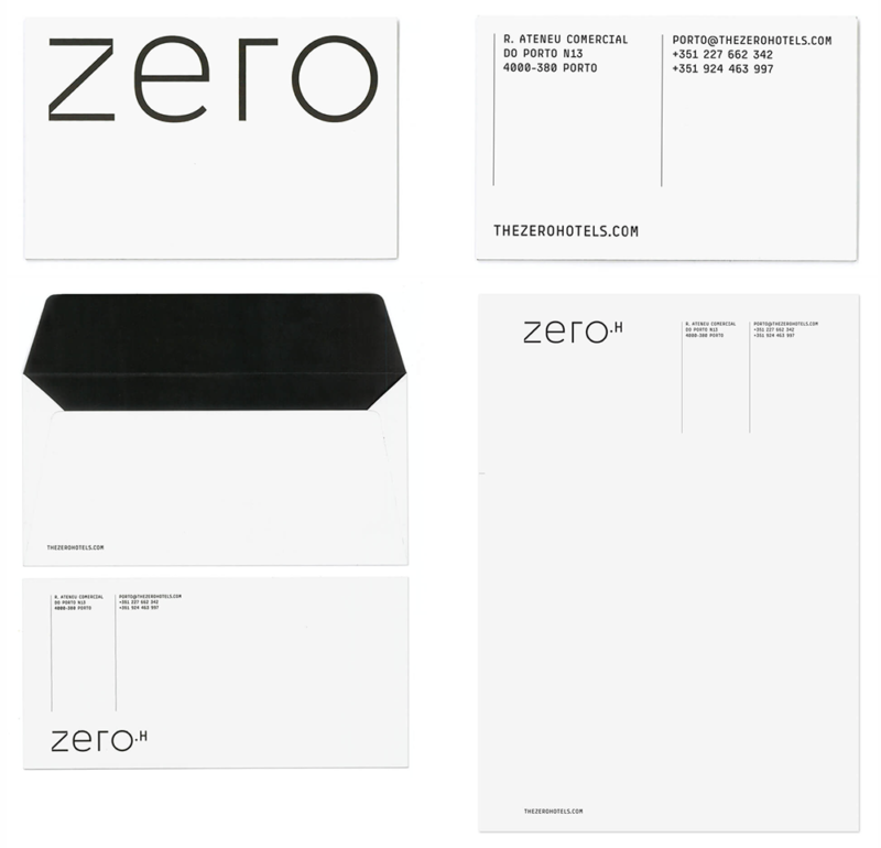 Atelier d’Alves y su branding tipográfico para Zero Hotels