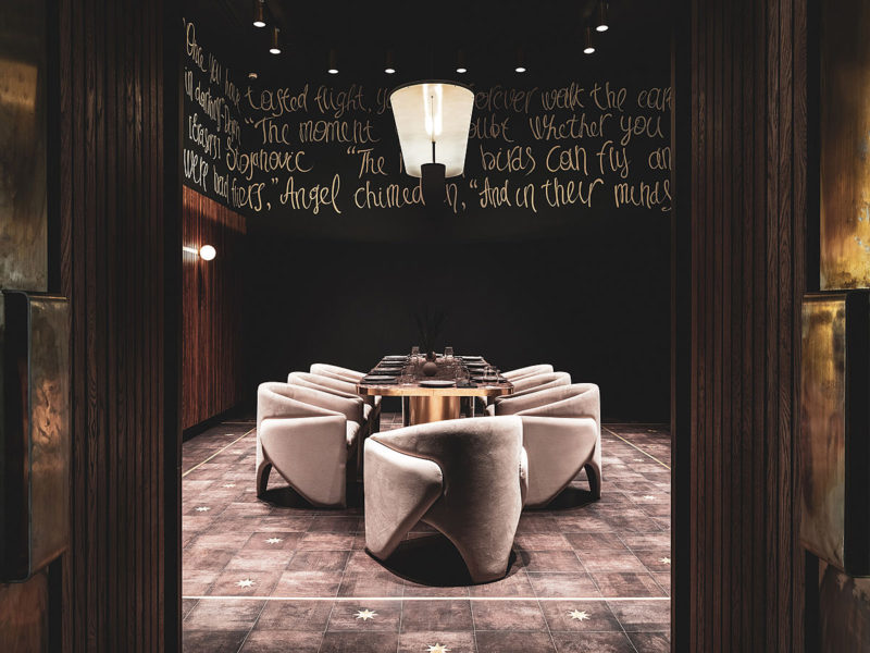 Café Polet, diseño de interior de altos vuelos. Asthetíque y la historia de la aviación rusa