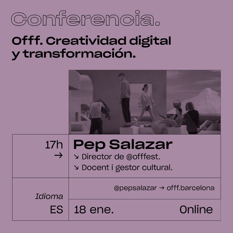 ESDi presenta Offf. Creatividad Digital y Transformación. Conferencia online gratuita