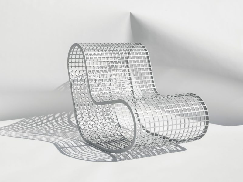Buit, metálica, modular y elegante. De Mayice para Gandia Blasco