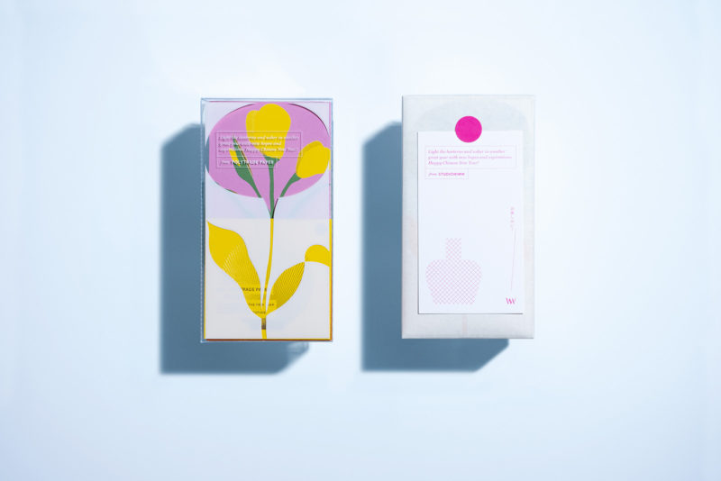 Joy of Floral, la papelera floral de WMW. Ilustración y packaging desde Honk Kong