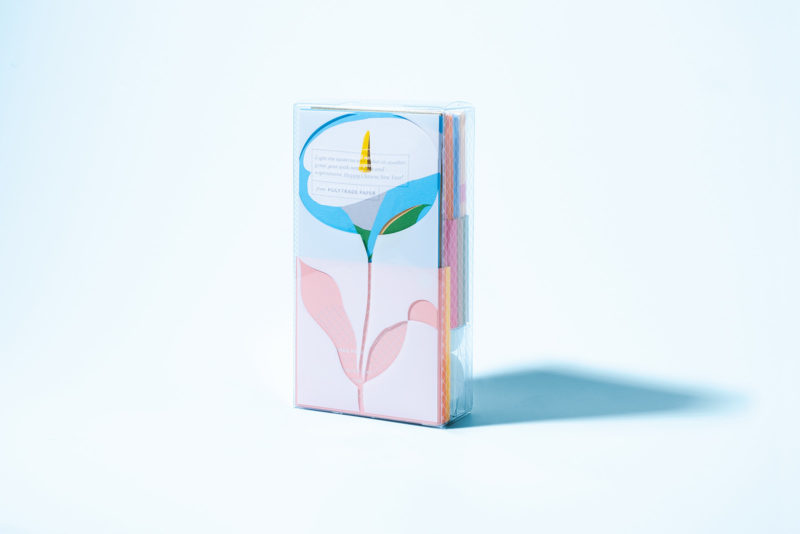 Joy of Floral, la papelera floral de WMW. Ilustración y packaging desde Honk Kong