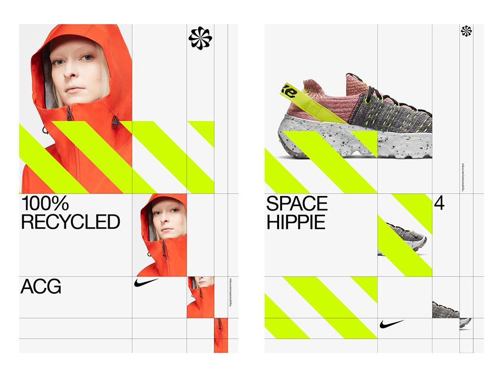 Move to Zero, identidad visual de Accept & Proceed para Nike