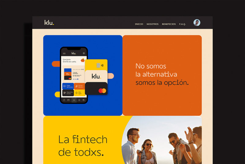 The Branding People y la refrescante identidad de Klu