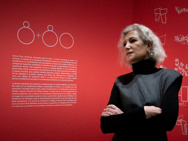 Carme Pinós en el Museo ICO de Madrid