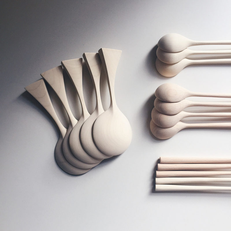 Diseño artesanal: los utensilios de cocina de Luke Hope