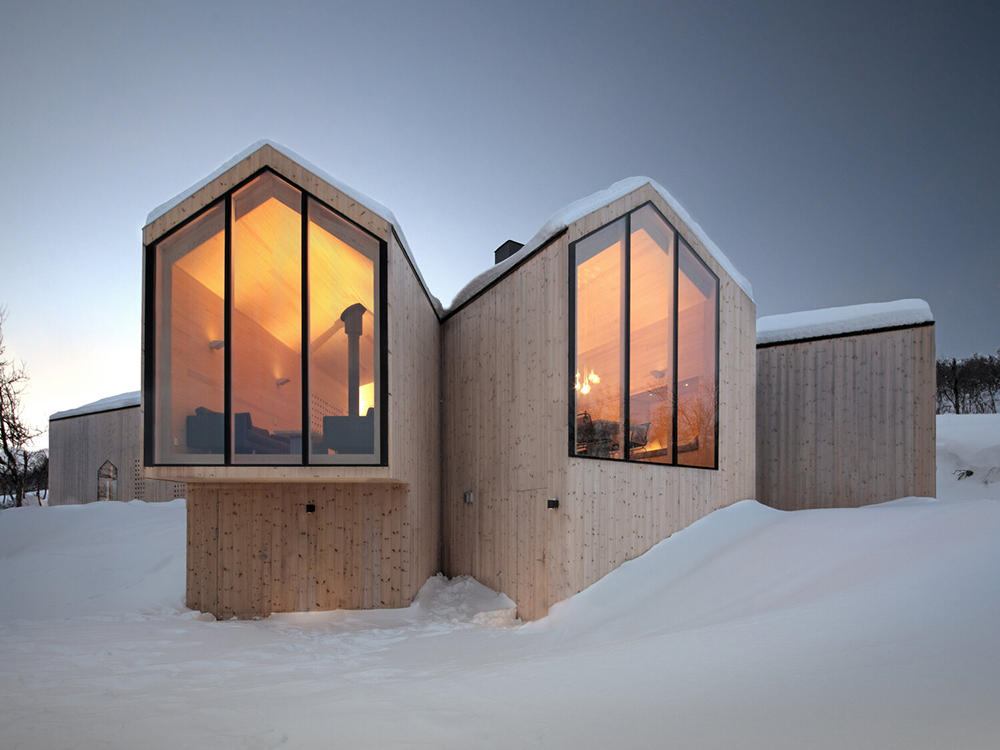 El refugio de Reiulf Ramstad. Minimalista pero cálido, sofisticado pero familiar