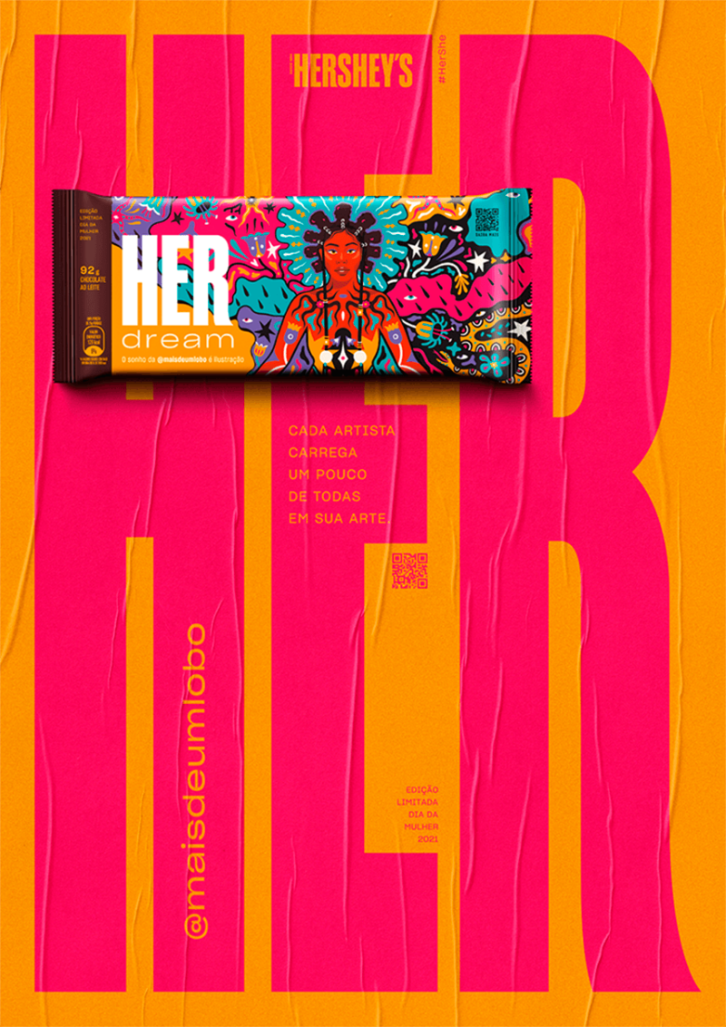 Hershe, la campaña de Betc para Hershey’s en el Día Internacional de la Mujer