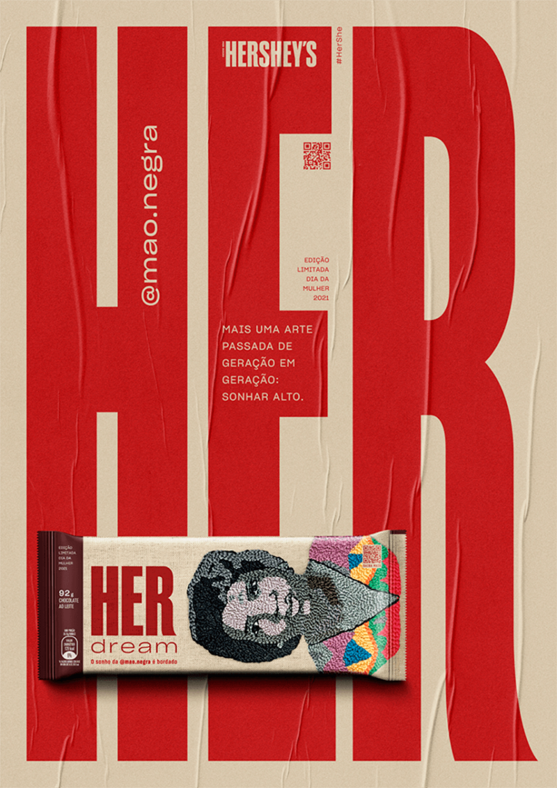 Hershe, la campaña de Betc para Hershey’s en el Día Internacional de la Mujer