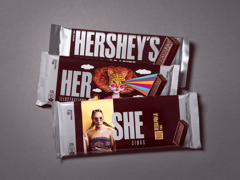 Hershe, la campaña de Betc para Hershey’s en el Día Internacional de la Mujer