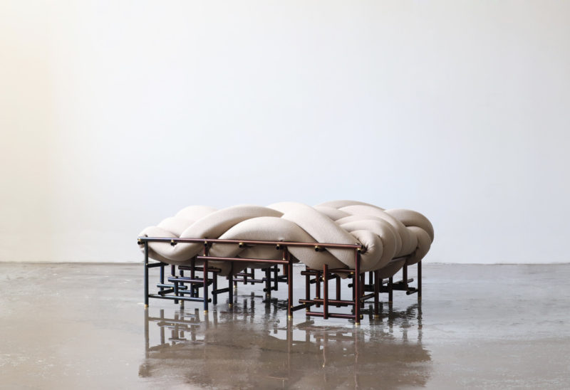 La colección de asientos tejidos de Aratani・Fay