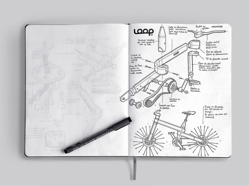Loop, la bicicleta esencial de Gaëtan Francq