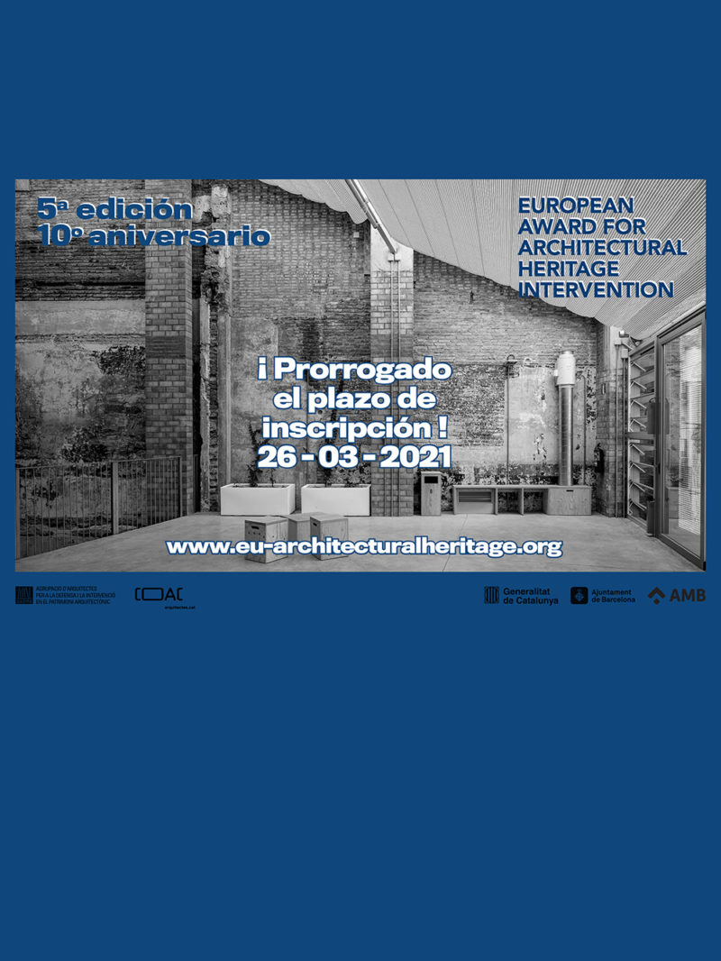 Premio Europeo de Intervención en el Patrimonio Arquitectónico