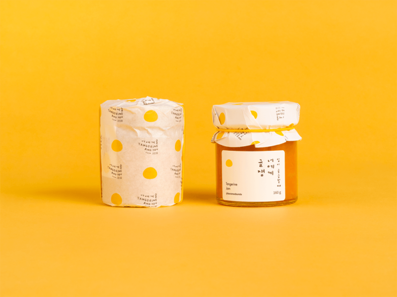 Tangerine and You, packaging e identidad de marca de Aurg