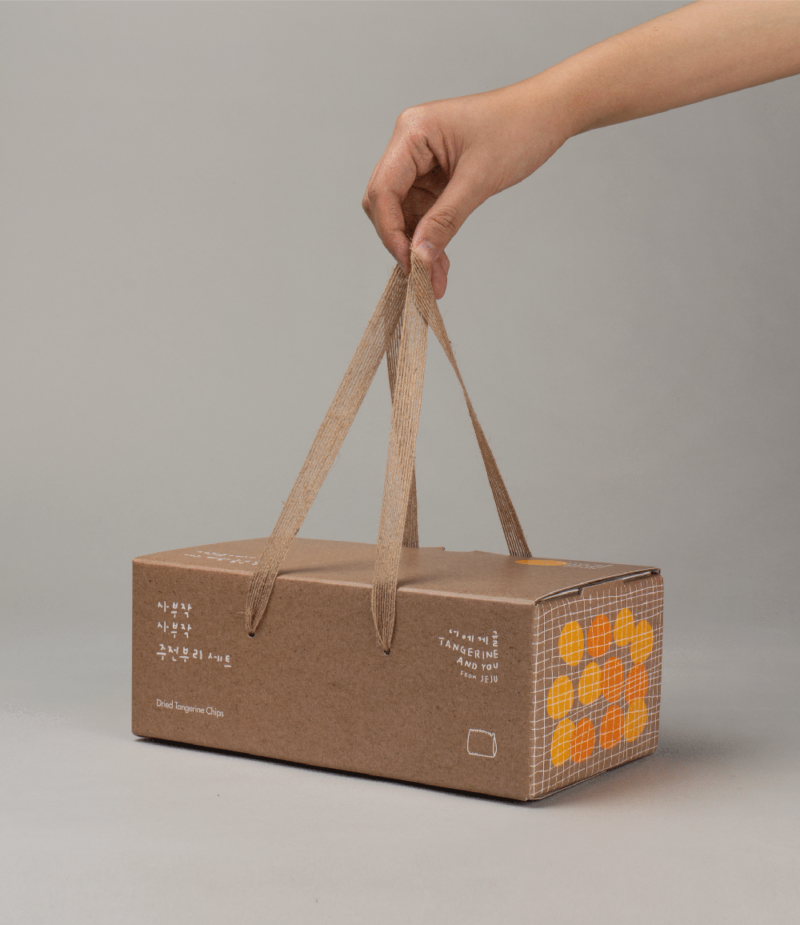 Tangerine and You, packaging e identidad de marca de Aurg