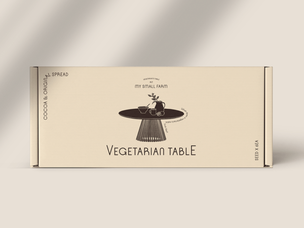 Vegetarian Table, packaging, ilustración y mucha semillas en el proyecto de More Than That