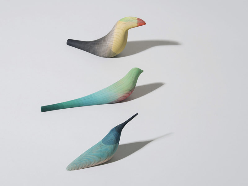 Immersed Birds, las aves de Moisés Hernández