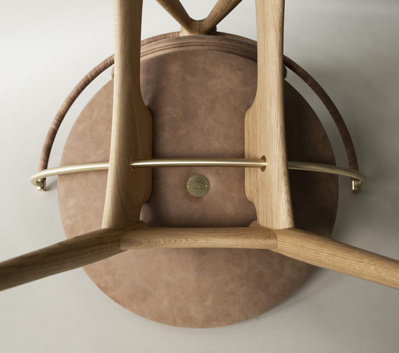 La silla circular de Overgaard & Dyrman. Impronta y elegancia nórdica